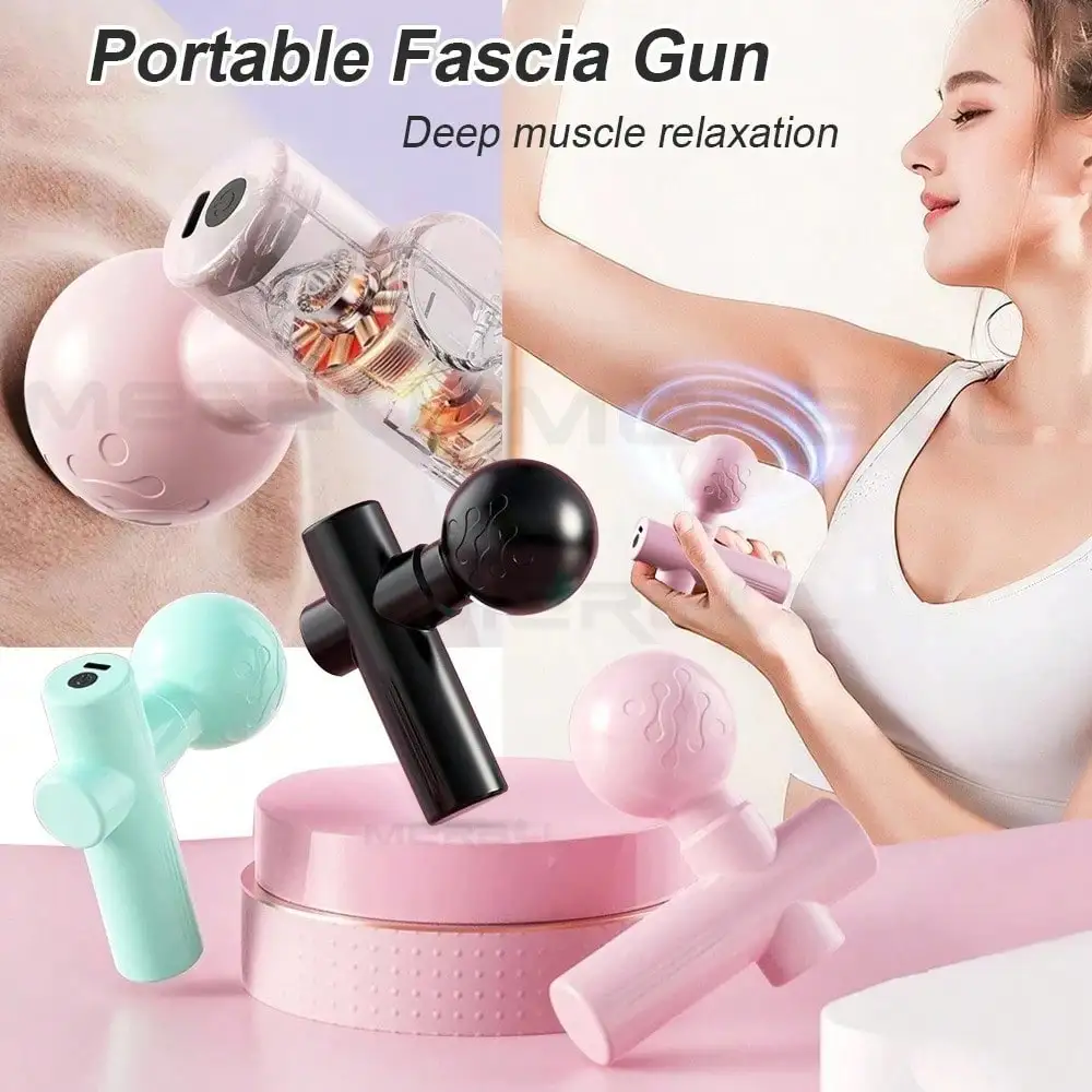 Massage Gun Deep Tissue - Mini Pistola de Masaje 2026, Máquina