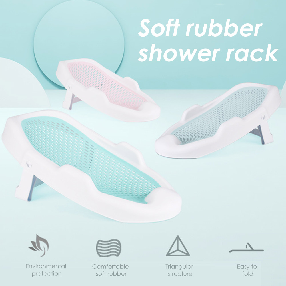 Bamboo Bath Mat - Red de baño ajustable para recién