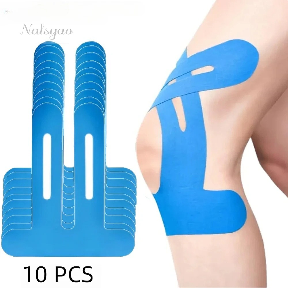 Kinesiology Tape Sports - 10 Cintas de Kinesiología para Rodillas,