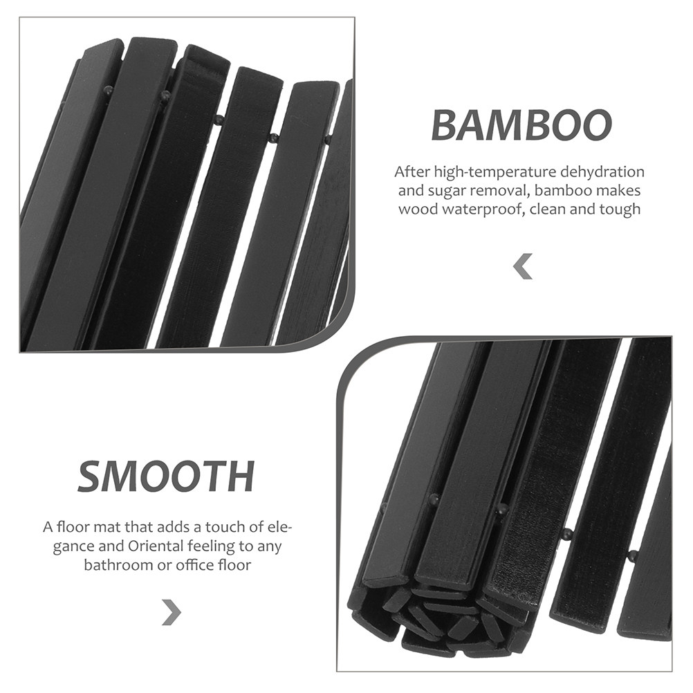 Bamboo Bath Mat - Alfombra de Baño de Bambú Premium