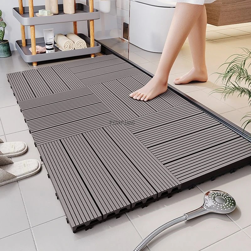 Bamboo Bath Mat - Alfombrilla de Suelo Ecológica Simulada con