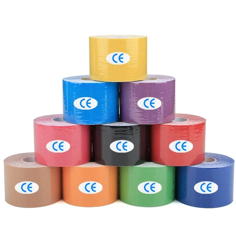 Kinesiology Tape Sports - Cinta de Kinesiología Deportiva Impermeable, Adhesivos