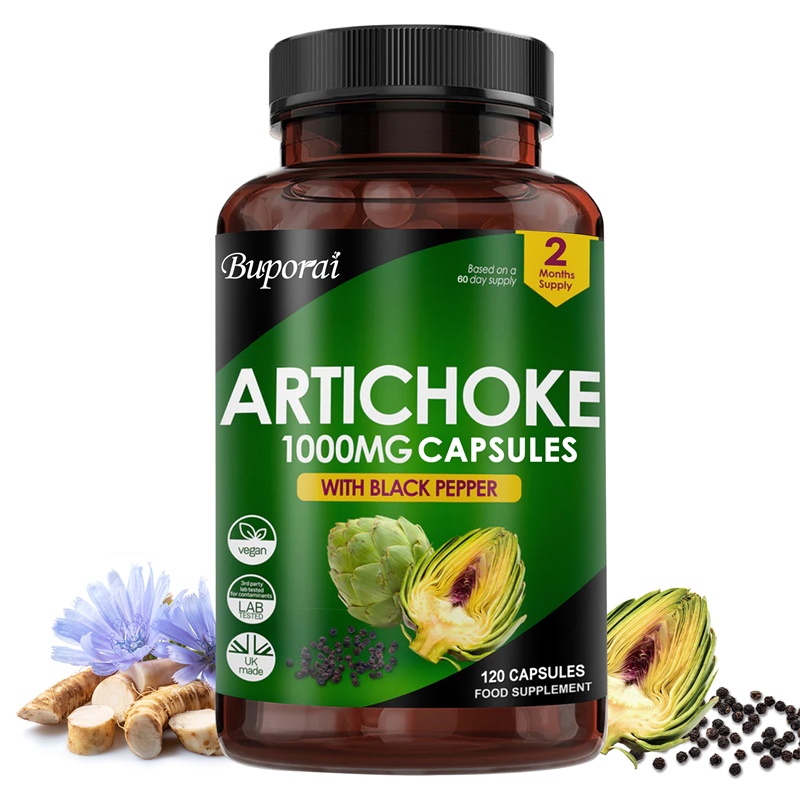 Health And Wellness Promotion - Cápsulas de alcachofra de 1000 mg: