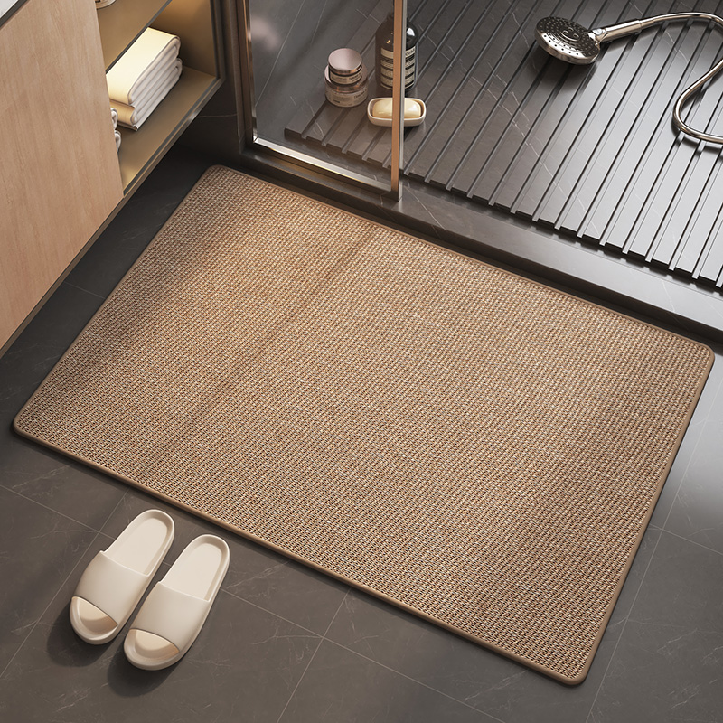Bamboo Bath Mat - Alfombras de baño, alfombras antideslizantes, lavables